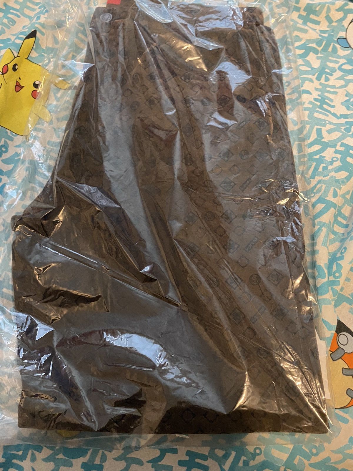 Supreme Supreme Flocked Loose Fit Jean Brown Size 34 Size US 34 / EU 50 - 4 Thumbnail