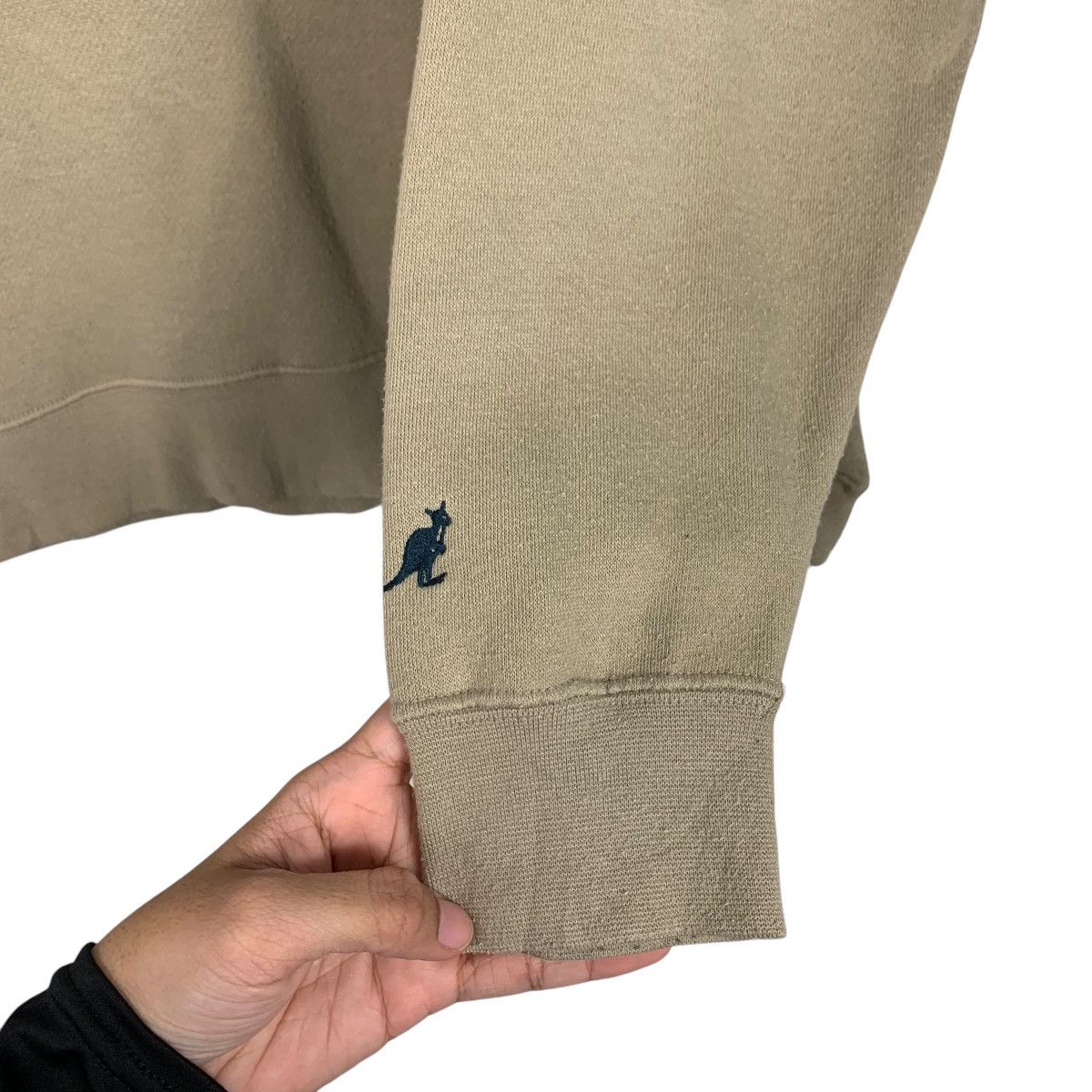 Kangol KANGOL Half Zip Colorblock Oversized Sweatshirt #1561-C70 Size US M / EU 48-50 / 2 - 11 Thumbnail