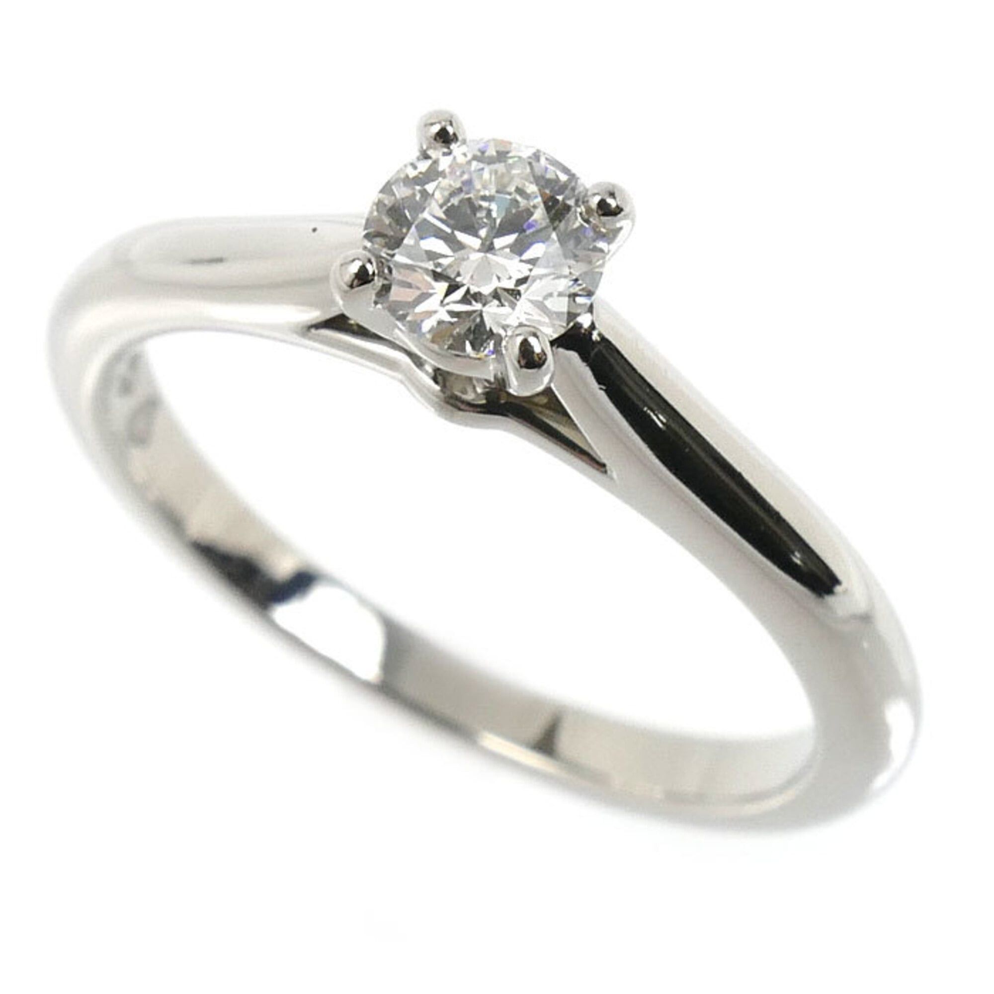 Cartier Cartier Pt950 Platinum Solitaire 1895 Ring N4163600 Diamond 0.31ct 50 3.8g Women's Size ONE SIZE - 1 Thumbnail