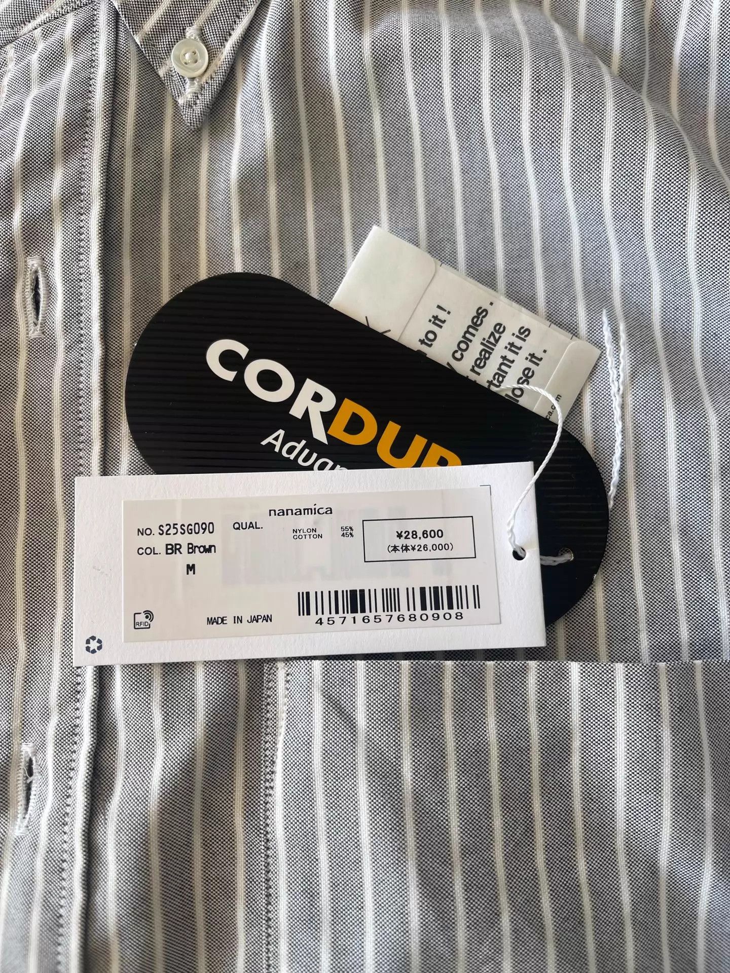 Nanamica NANAMICA BD Stripe Shirt 25ss M Shawn Yue Best With Tags Size US M / EU 48-50 / 2 - 3 Thumbnail
