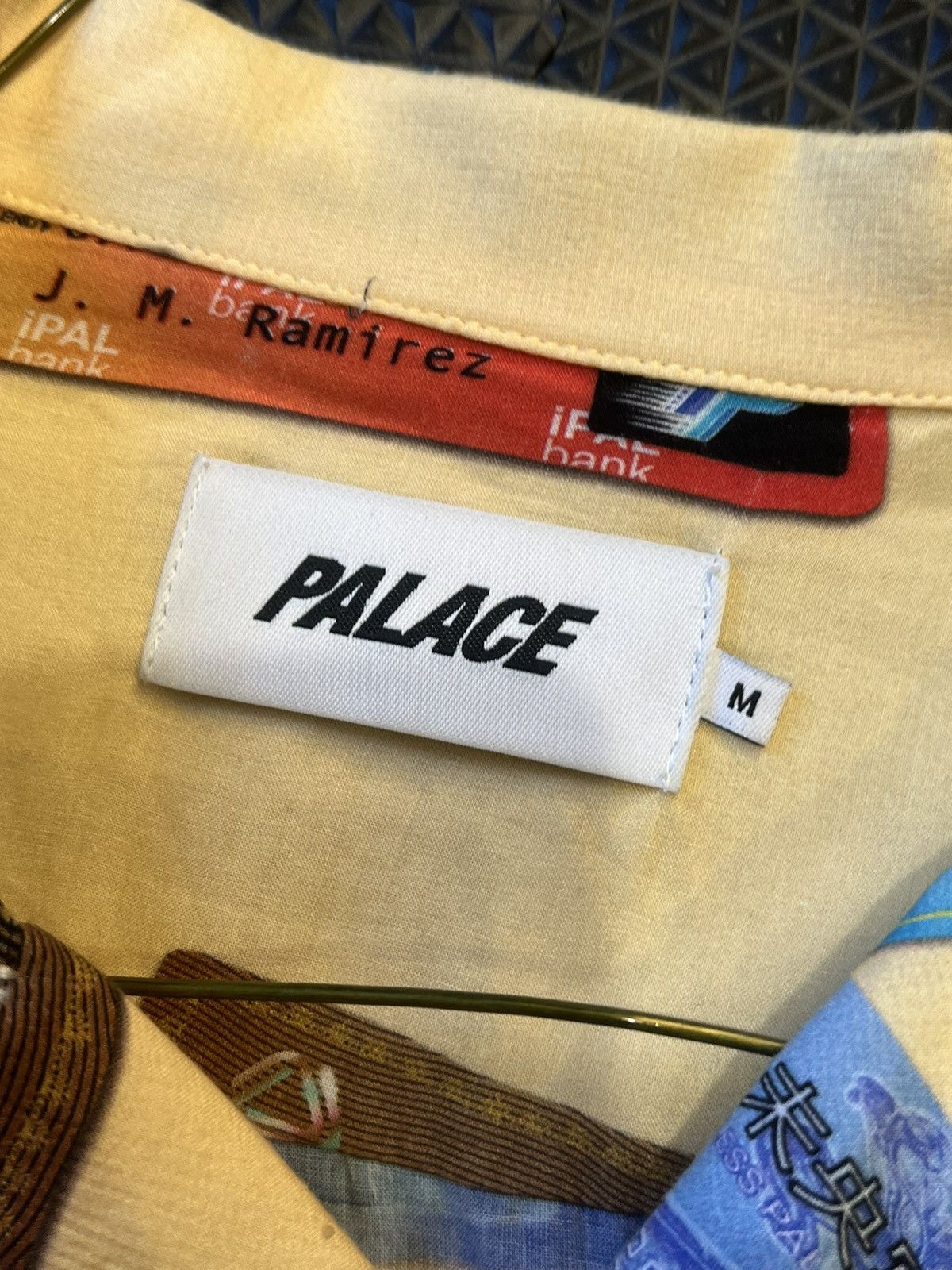 Palace Palace Contactless Credit Card Logo Print - Yellow Size US M / EU 48-50 / 2 - 3 Thumbnail