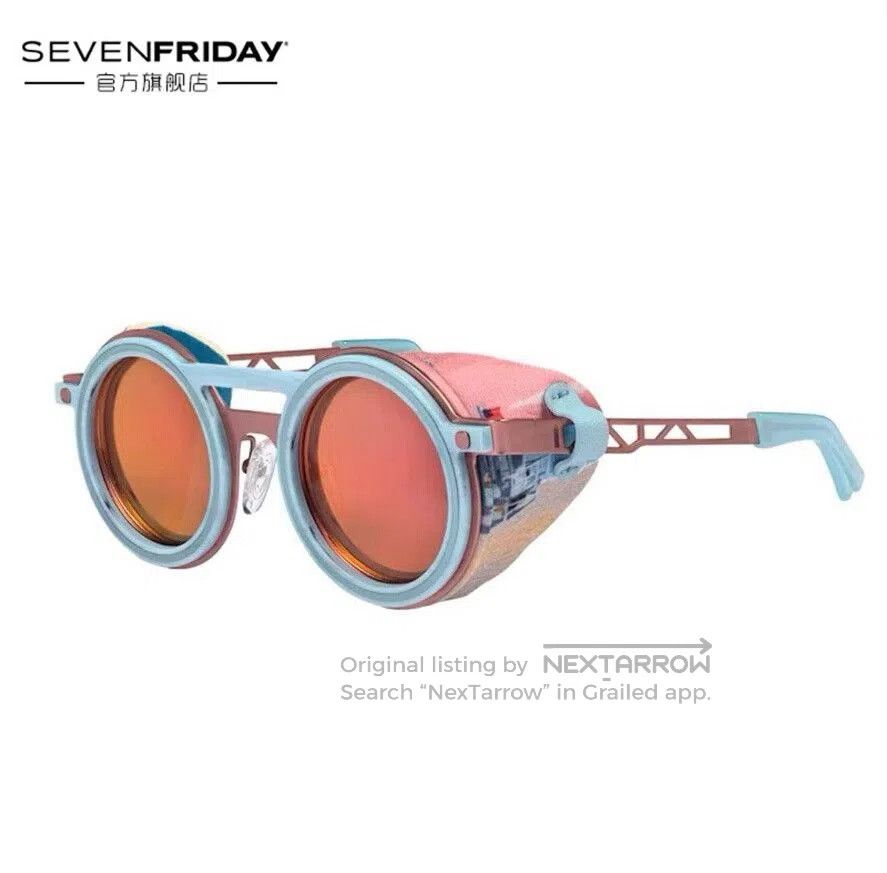 SEVENFRIDAY seven friday retro round sunglasses. Size ONE SIZE - 2 Thumbnail