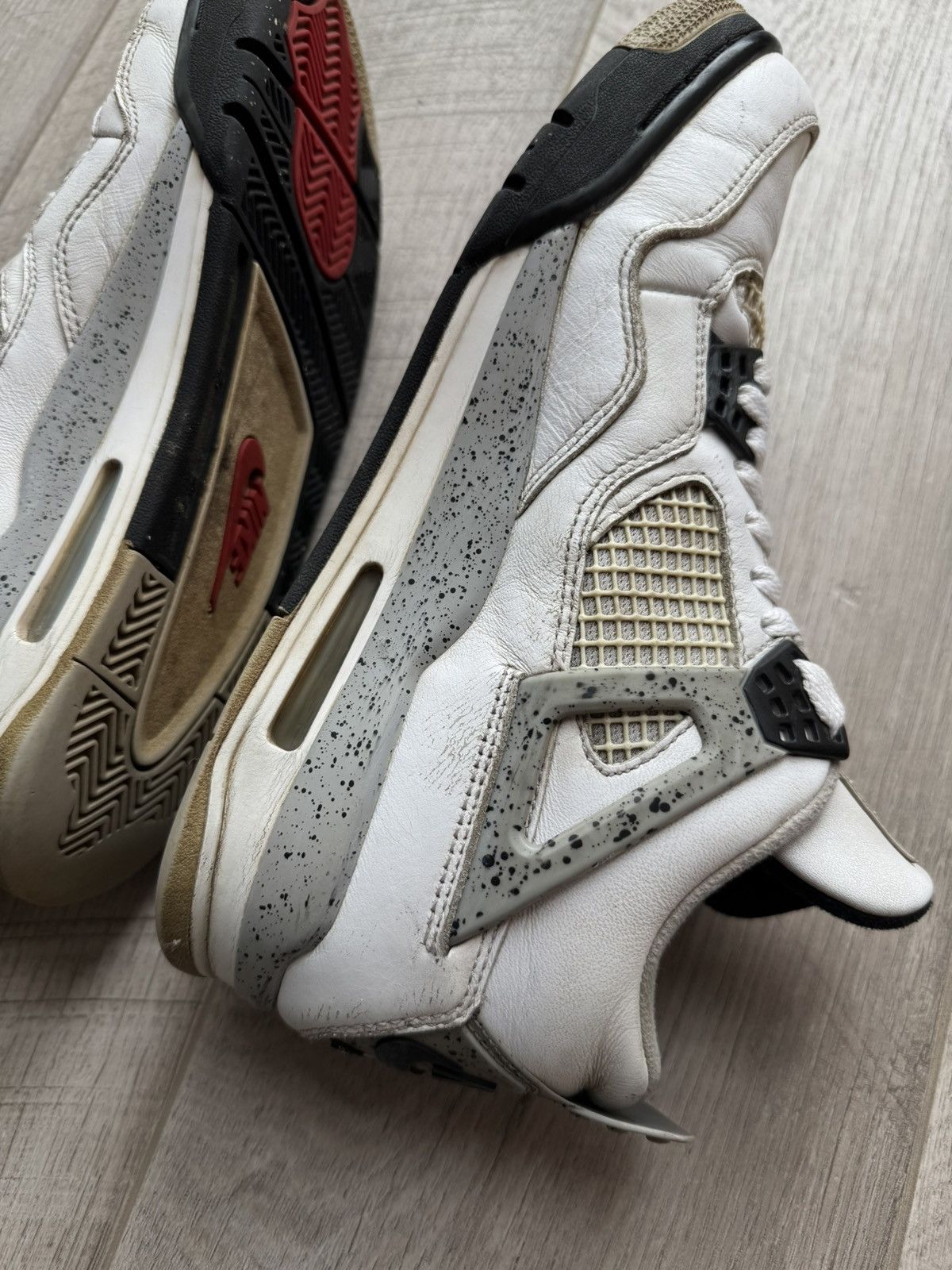 Jordan Brand Jordan 4 Retro OG Mid White Cement 840606-192 size 41 us 8 Size US 8 / EU 41 - 6 Thumbnail