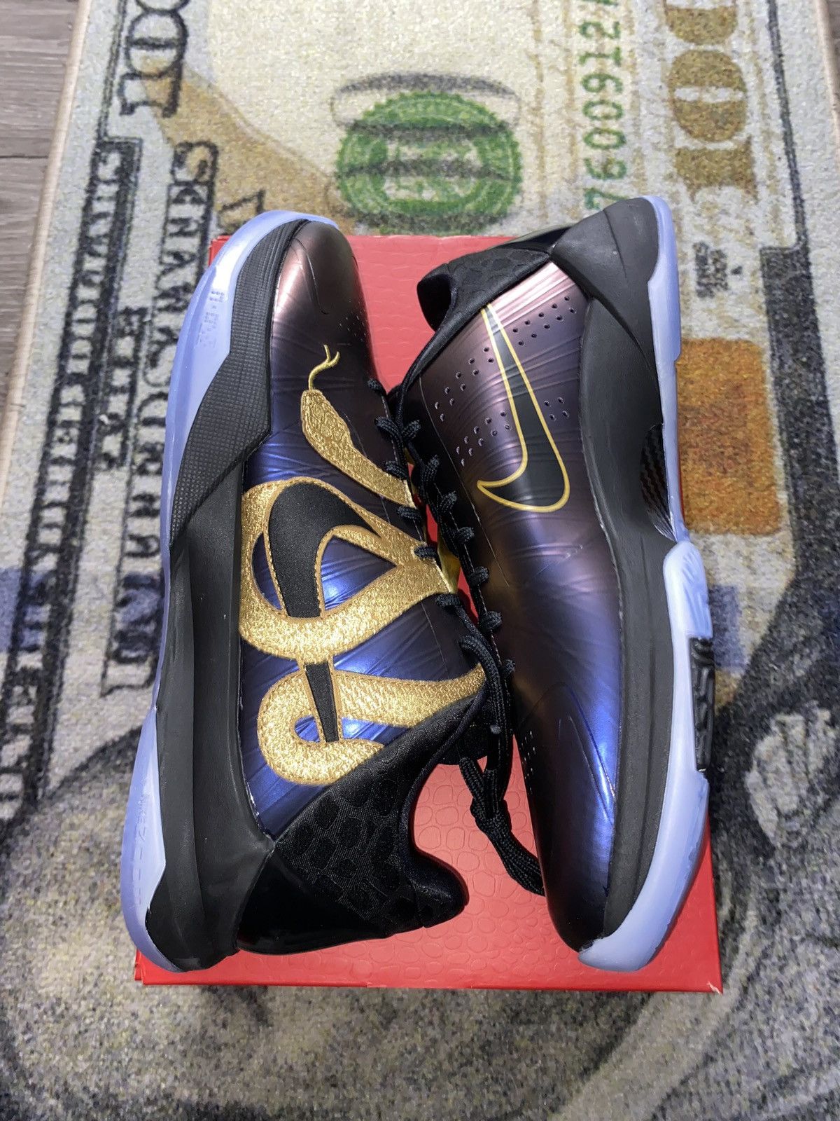 Nike Nike Kobe 5 Proto Year of the Mamba Eggplant Size US 7 / EU 40 - 2 Thumbnail