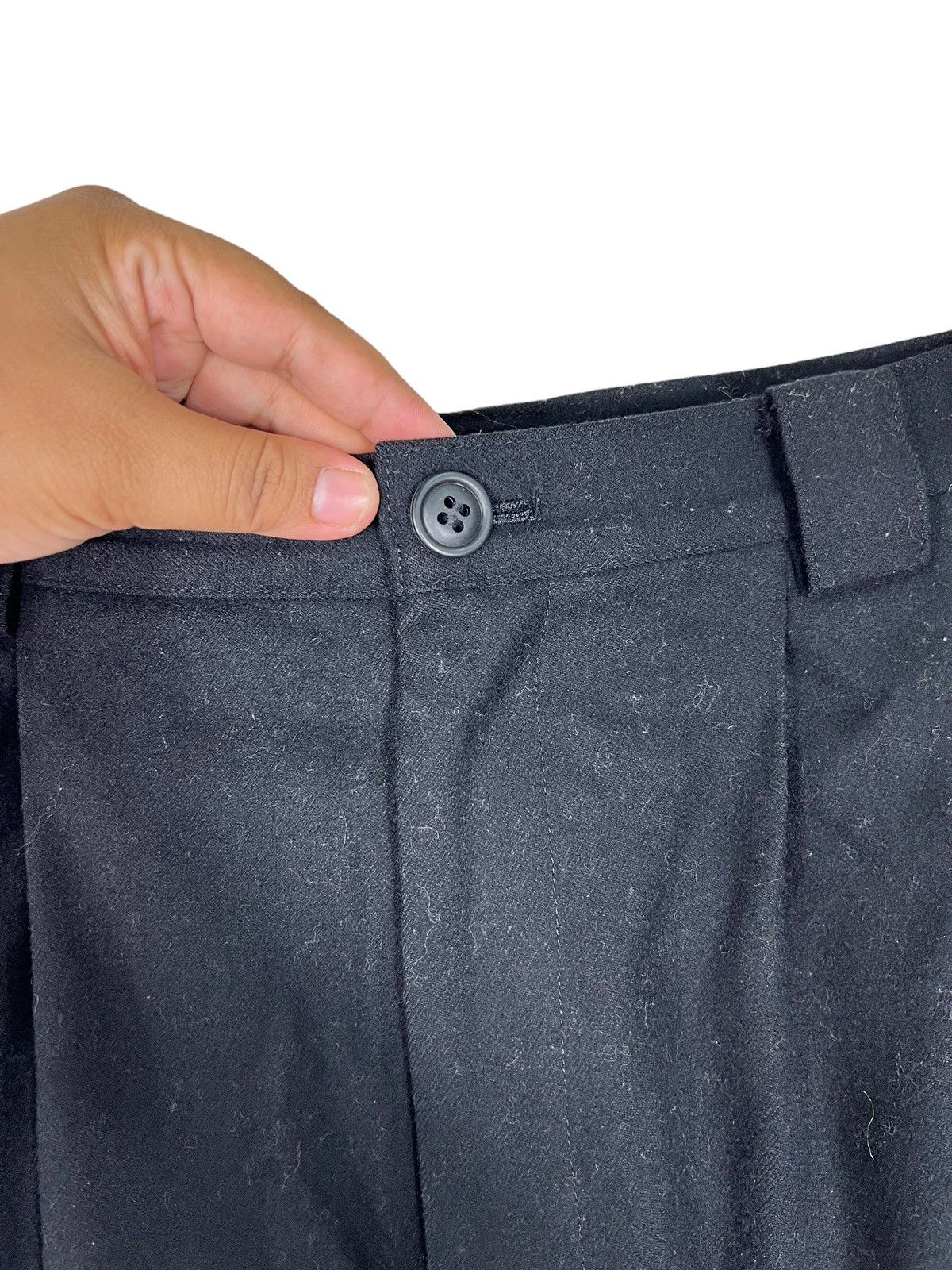 Yohji Yamamoto 🔥 Y's YOHJI YAMAMOTO WOOL TROUSER BALON PANTS Size US 30 / EU 46 - 11 Thumbnail