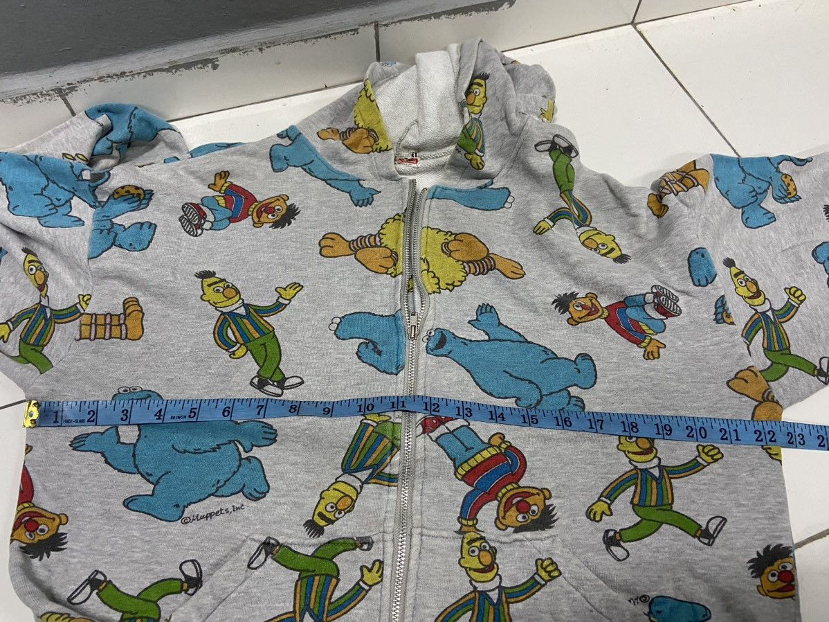 Cartoon Network SESAME STREET FULLPRINT ZIPPER HOODIE Size US M / EU 48-50 / 2 - 11 Thumbnail