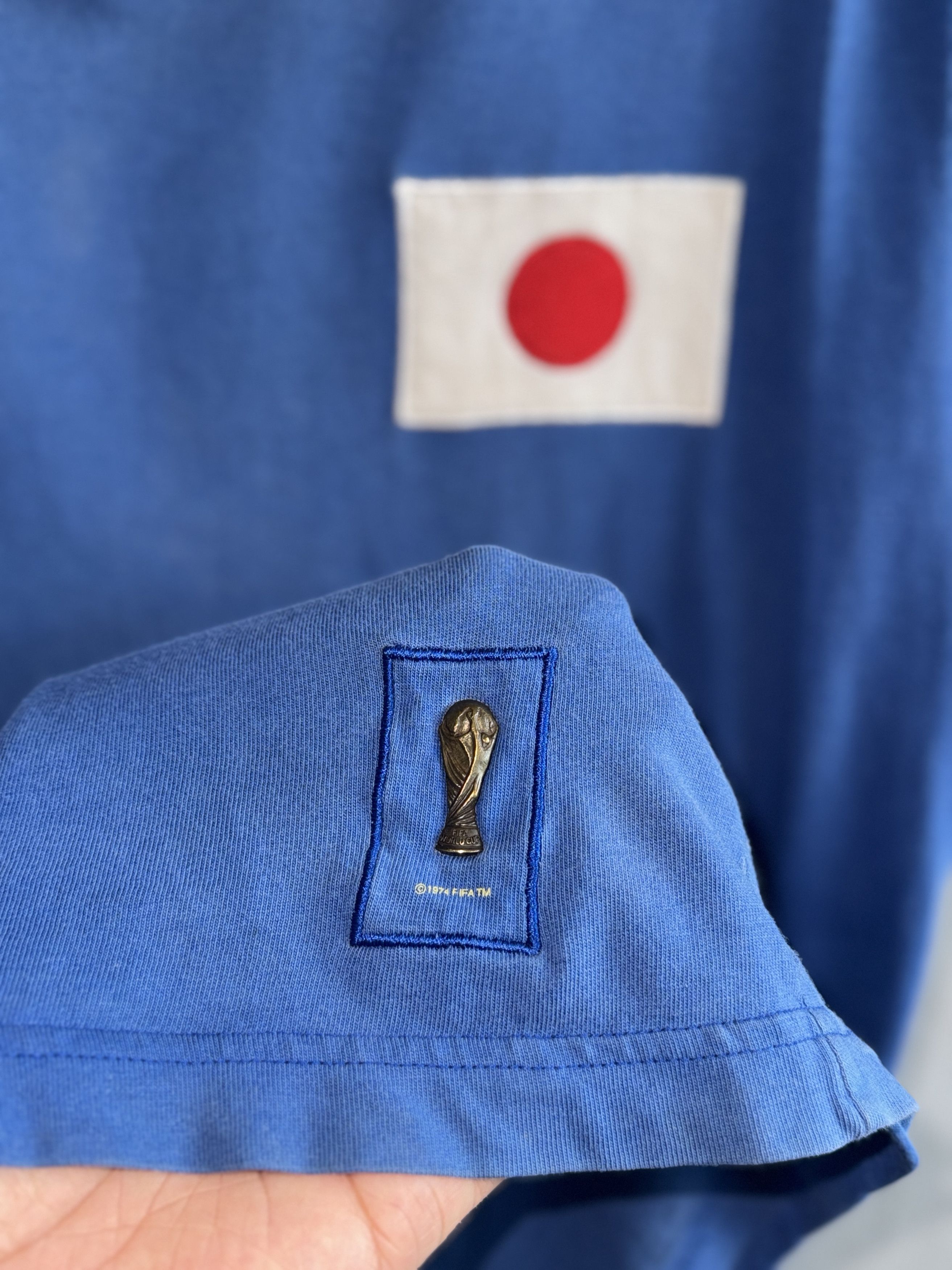 Adidas Adidas Japan Football World Cup Vintage Tshirt Size US M / EU 48-50 / 2 - 4 Thumbnail