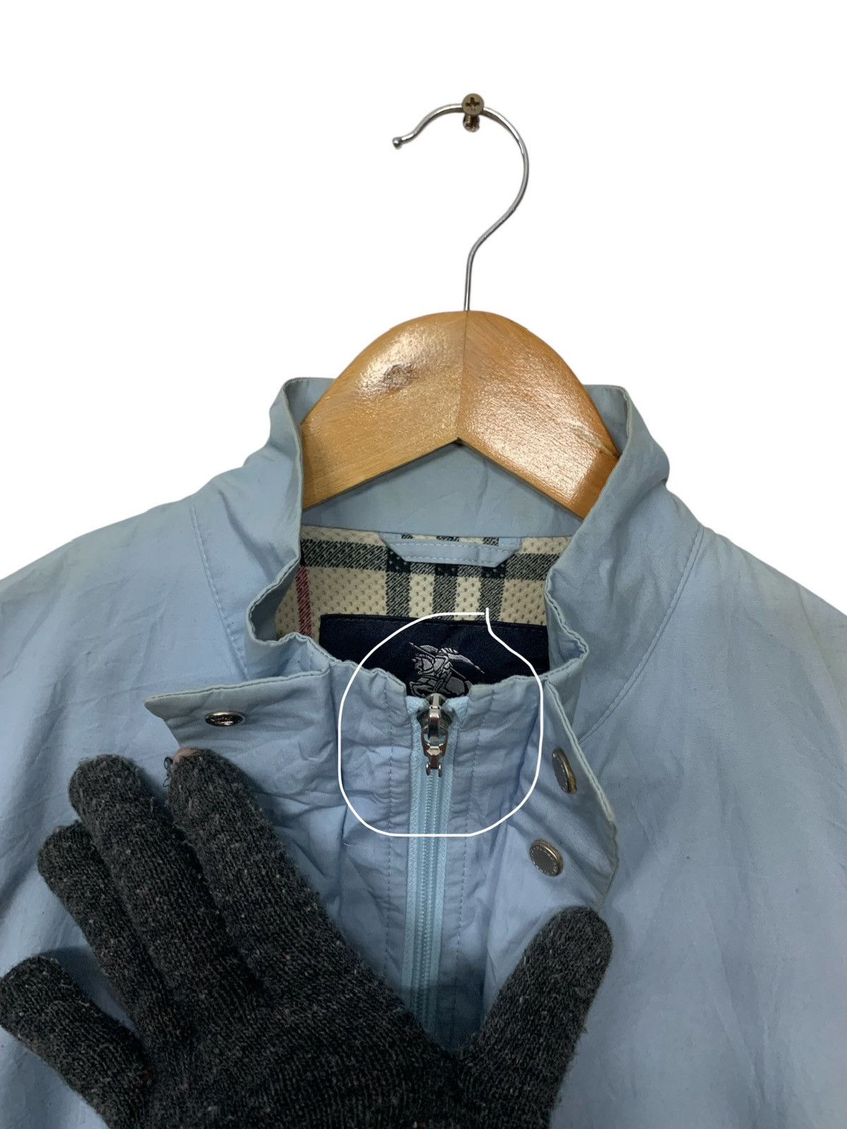 Burberry Rare Burberry London Nova Check Zipper Down Long Jacket Size M / US 6-8 / IT 42-44 - 8 Thumbnail