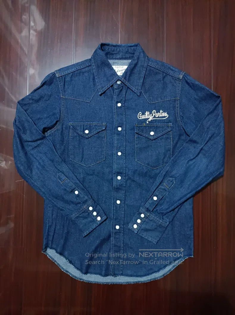 Wacko Maria Wacko Maria Embroidered Virgin Mary Denim Shirt Jacket Size US S / EU 44-46 / 1 - 1 Thumbnail