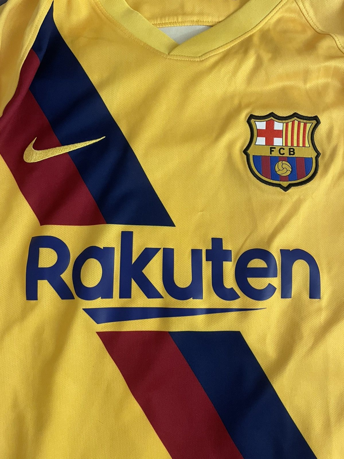 Nike Fc Barcelona away jersey Size US S / EU 44-46 / 1 - 4 Thumbnail