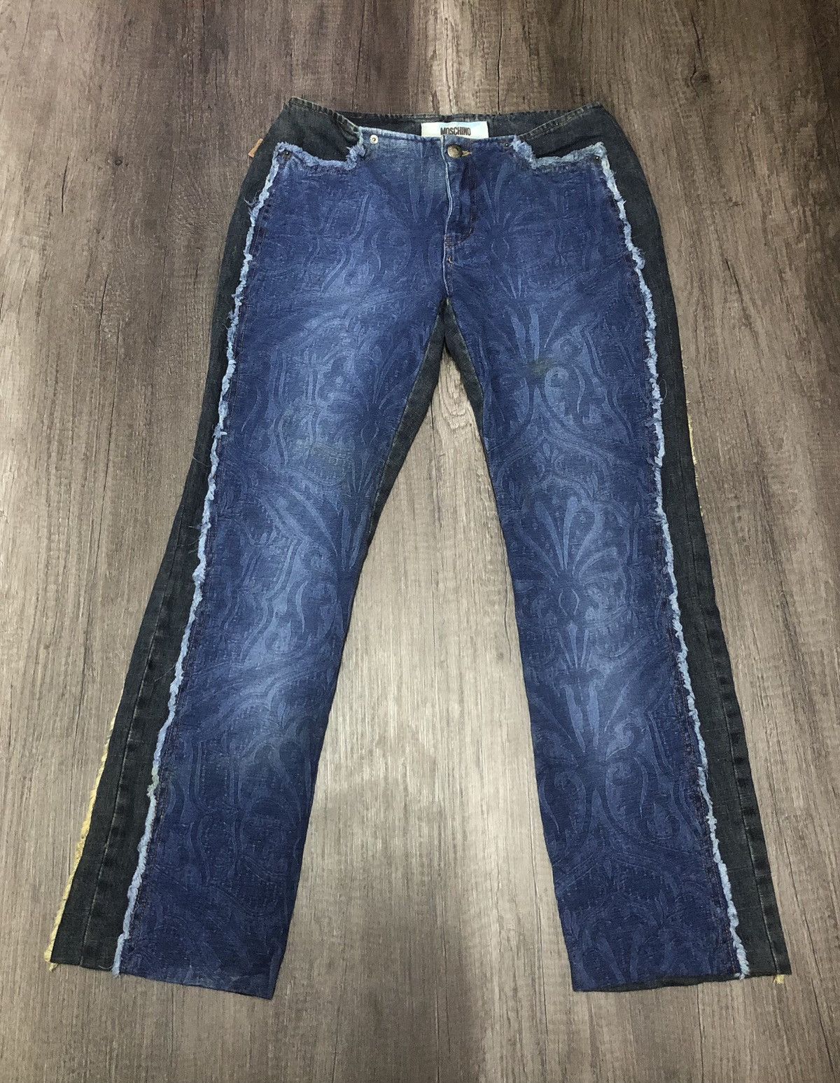 Moschino × Vintage MOSCHINO JEANS DONNA RARE DESIGN Size 28" / US 6 / IT 42 - 2 Thumbnail