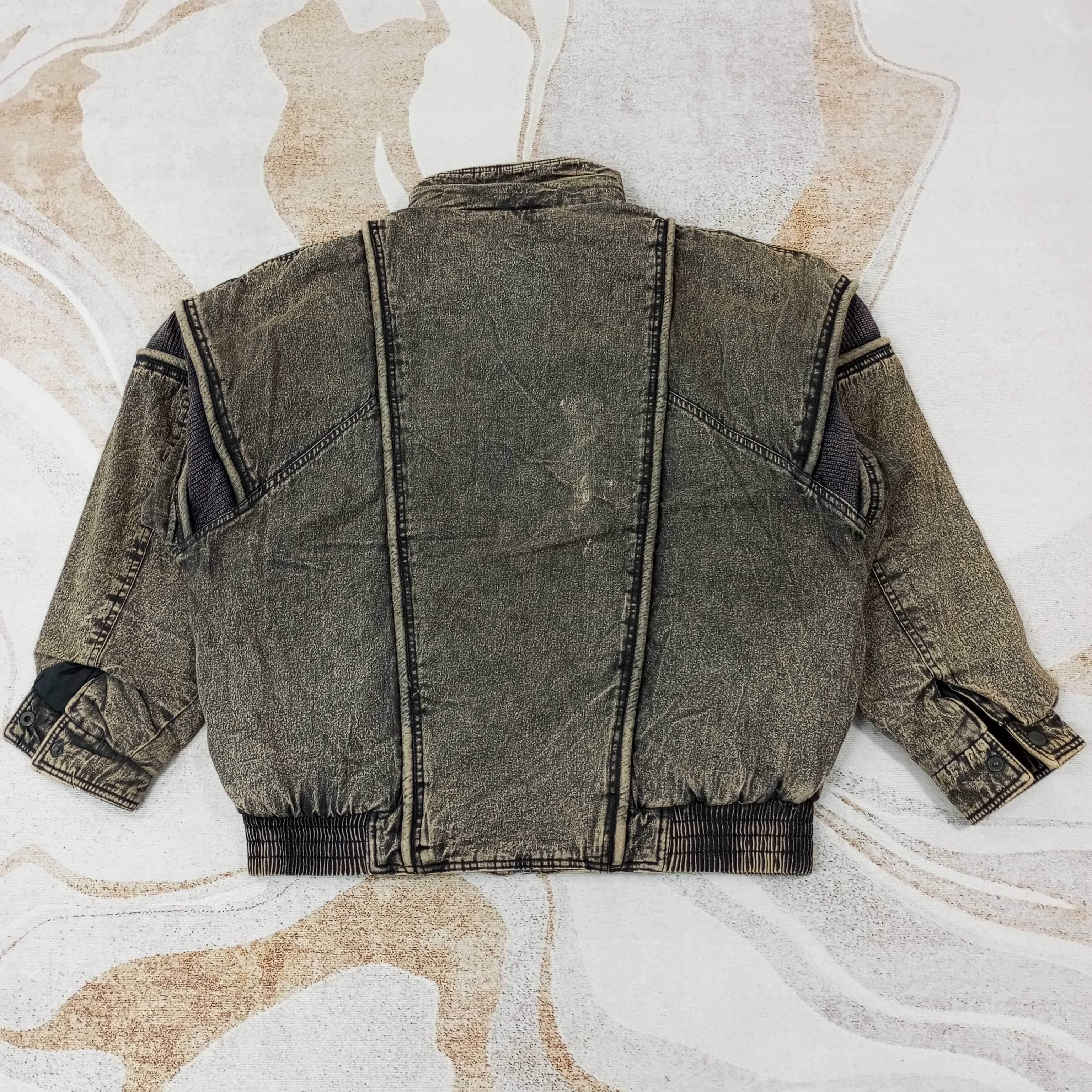 Vintage Motorcycle Jacket Style Nice Design c233n6 Size US XL / EU 56 / 4 - 3 Thumbnail