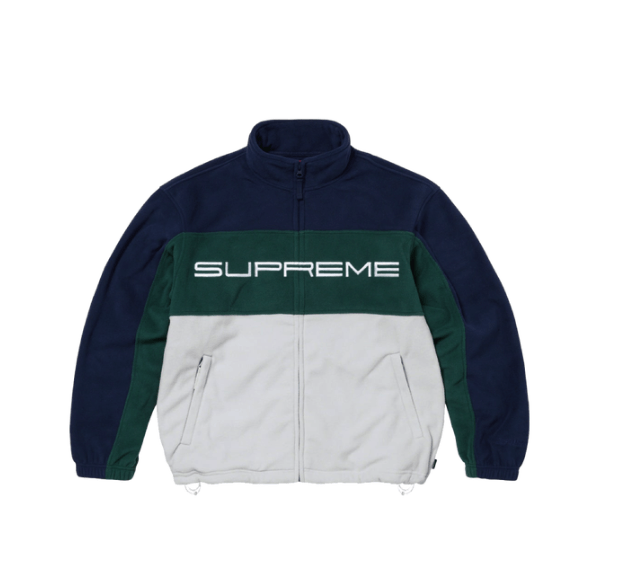 Supreme Supreme Polartec Zip Jacket Navy • L | Grailed