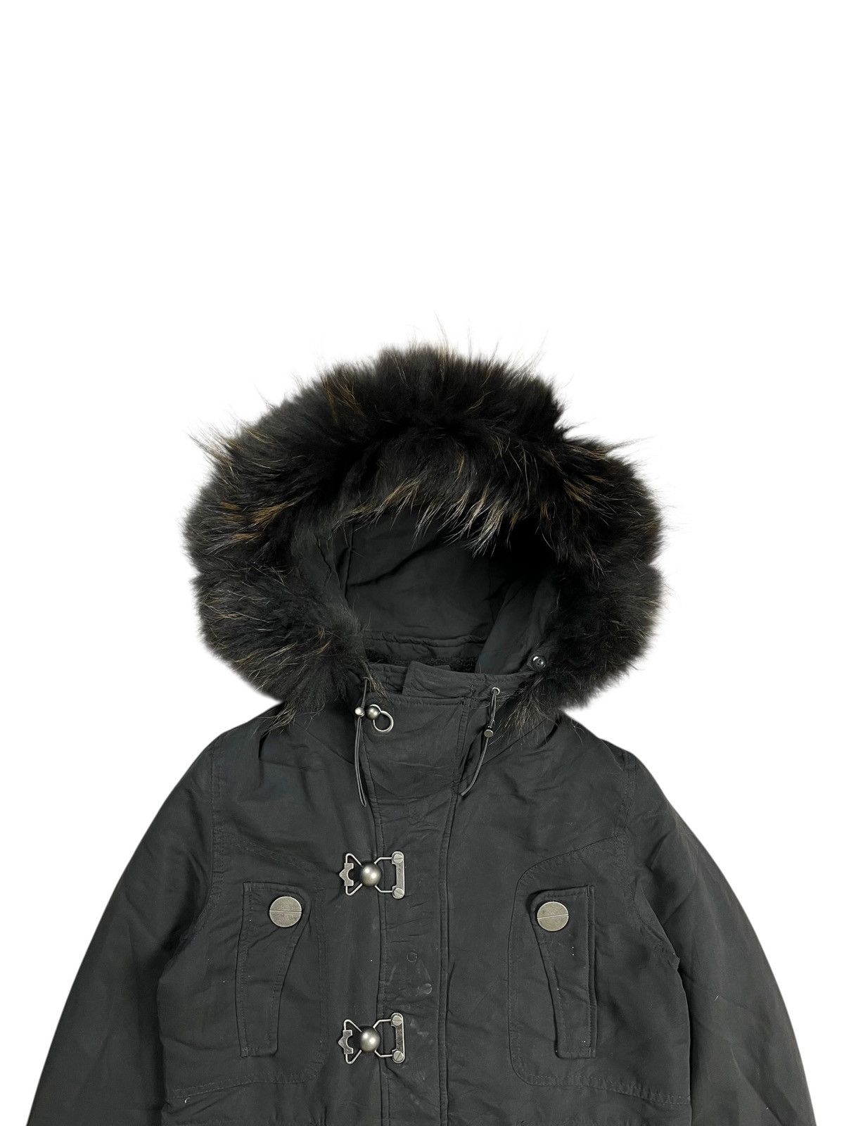 14th Addiction 2000s SLY - Vkei Style Fur Hoodie Jacket Size US M / EU 48-50 / 2 - 6 Thumbnail