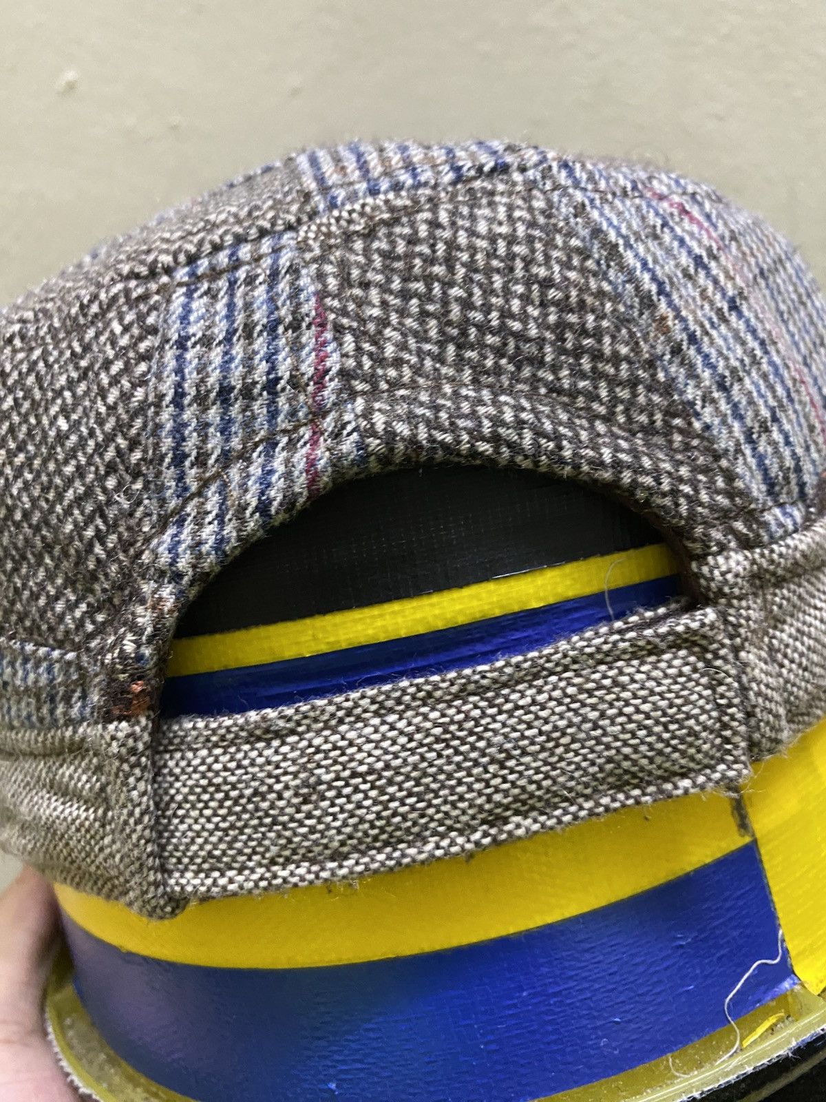 Japanese Brand × Vintage VINTAGE Y2K PATCHWORK CADET HAT Size ONE SIZE - 3 Thumbnail