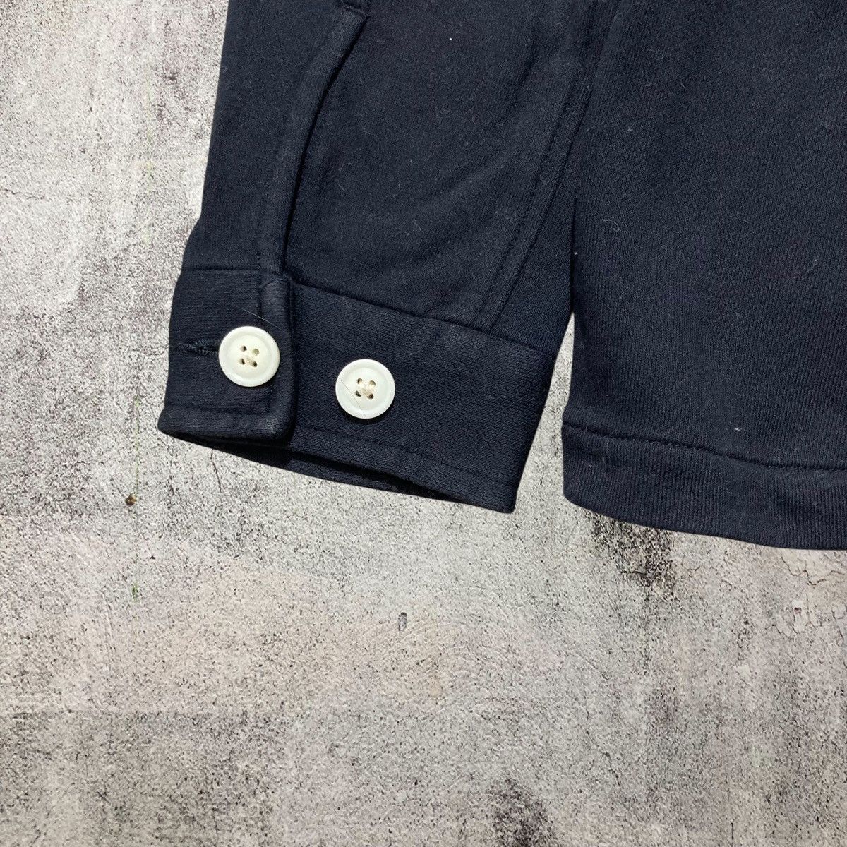 Beams Japan 2000s Beams Japan Button/Zipper Fur Hoodie Black Lgb Size US S / EU 44-46 / 1 - 12 Thumbnail