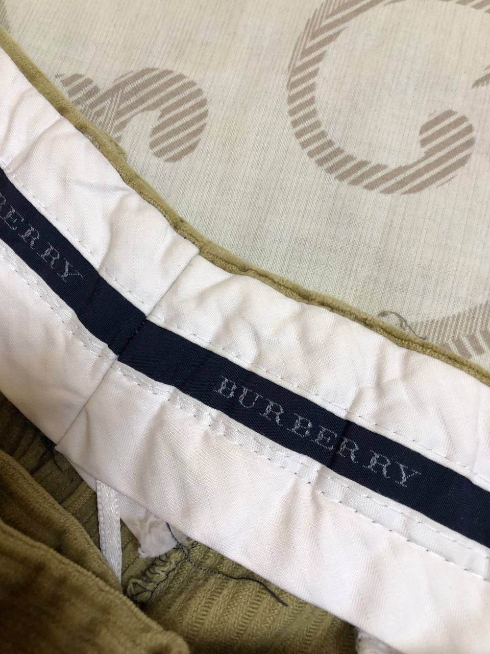 Burberry Burberry London Corduroy Trousers Straight Fit Luxury Pants Size US 32 / EU 48 - 14 Thumbnail