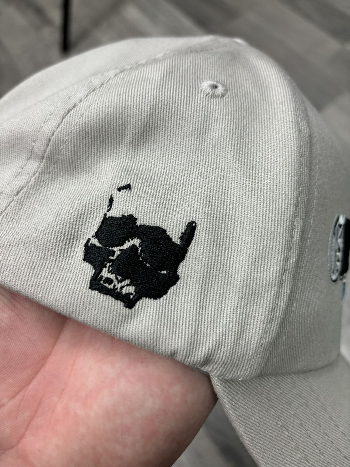 Fuck The Population × G59 Records Grey Day 2024 $uicideboy$ Cream SnapBack Hat Size ONE SIZE - 3 Thumbnail