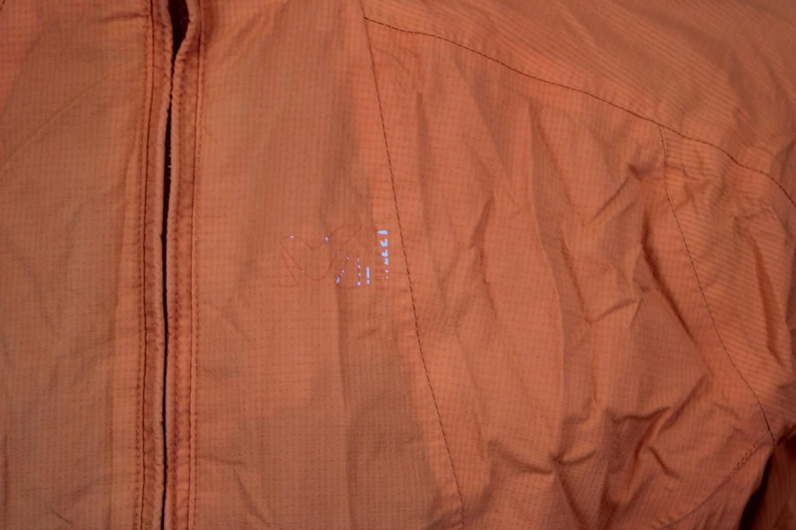 Nicole Miller Millet Orange Lightweight High Neck Track Jacket Size L Size US L / EU 52-54 / 3 - 7 Thumbnail