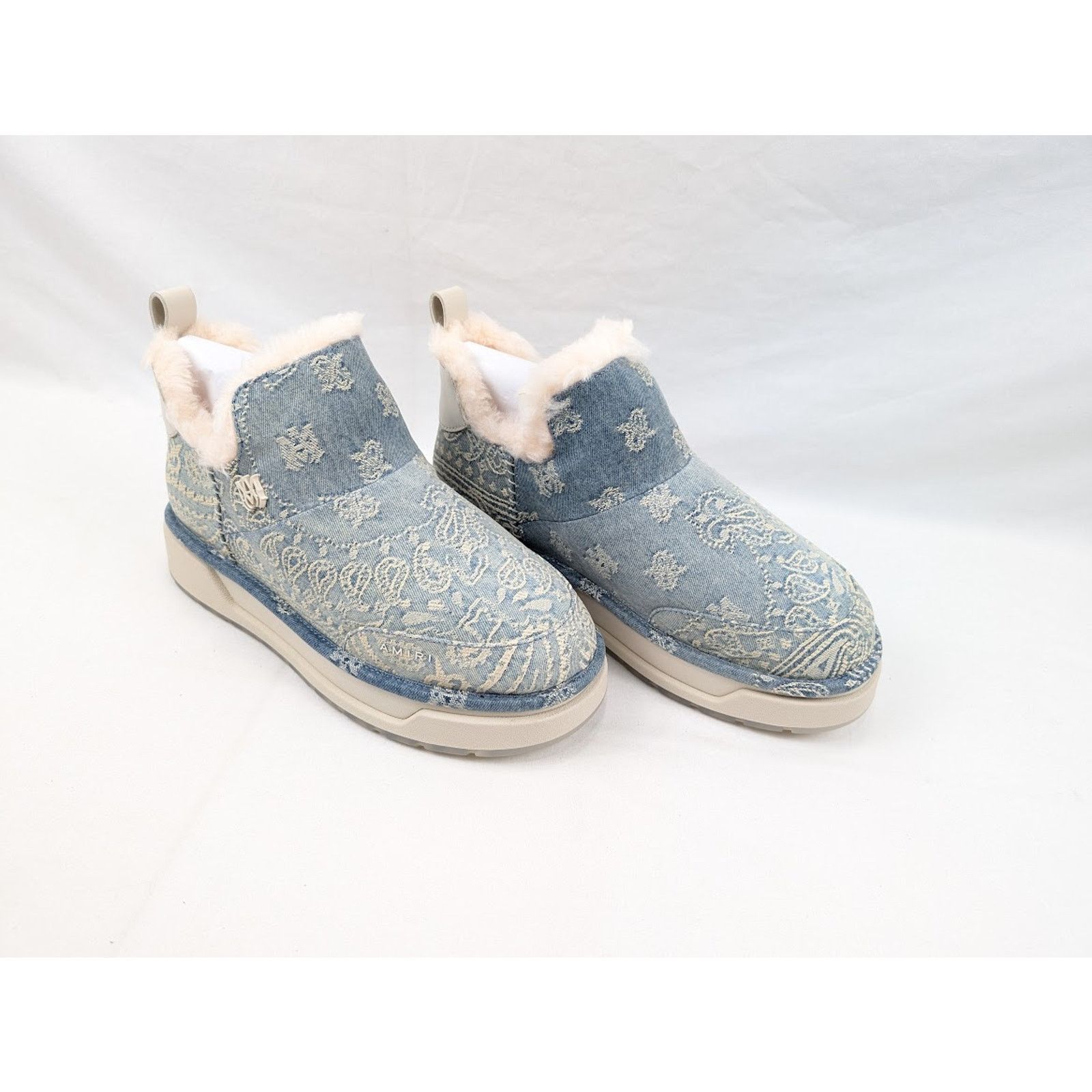 Amiri o1rshd1 Q:2 / Malibu Boot Boots in Wash Indigo Size US 11 / EU 44 - 10 Thumbnail