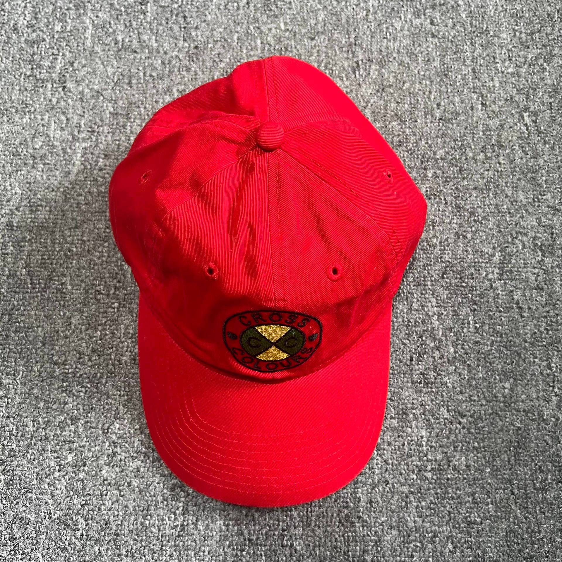 Cross Colours Cross Colours Classic EmbroideredCurvedBrim Baseball Cap. Q7 Size ONE SIZE - 7 Thumbnail