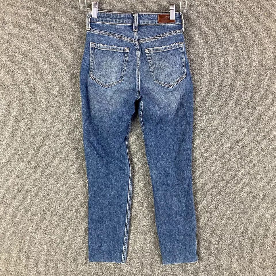 Hollister Hollister Jeans Women's 00R Curvy High Rise Mom Denim 23x27 Size 24" / US 00 / IT 34 - 6 Thumbnail