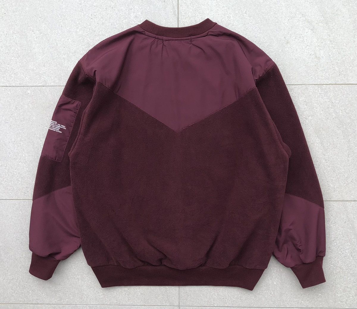 GU × Undercover UNDERCOVER x GU Fleece Pullover sweatshirt Red [M] MENS Size US M / EU 48-50 / 2 - 4 Thumbnail
