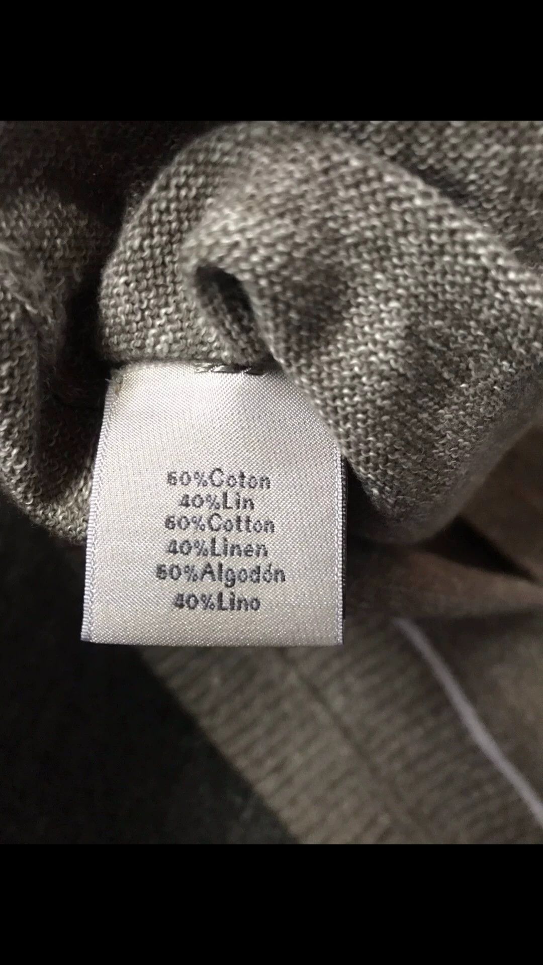 Hermes Hermes Neutral Cotton-Linen Knit XL Drawstring Size US XL / EU 56 / 4 - 6 Thumbnail