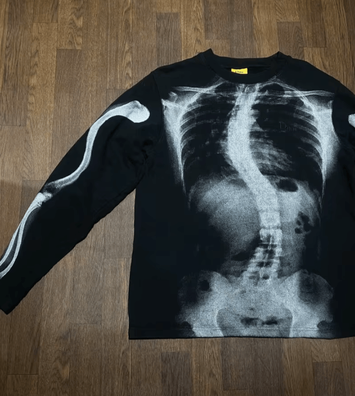 Japanese Brand Loose and Fashionable Casual Skull Print Long-sleeved Size US L / EU 52-54 / 3 - 9 Thumbnail