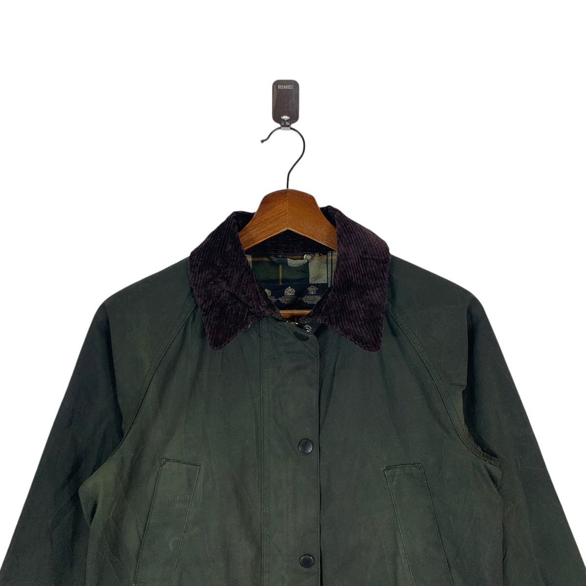 Barbour VINTAGE BARBOUR WEX GREEN JACKET Size S / US 4 / IT 40 - 4 Thumbnail