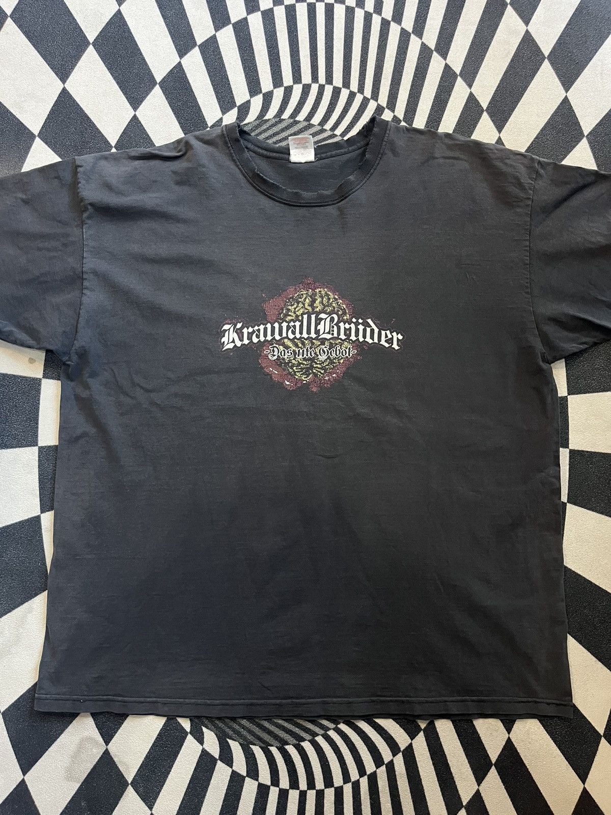 Band Tees Vintage KrawallBruder Das 11te gebot 05’s punk Rock Tshirt Size US XXL / EU 58 / 5 - 4 Thumbnail
