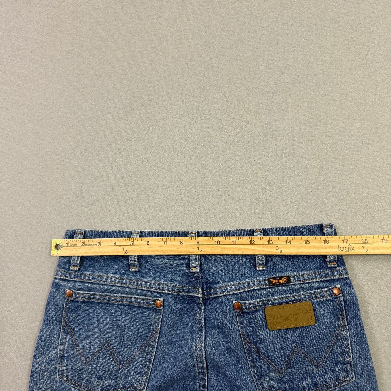 Wrangler Vintage Wrangler Cowboy Cut Slim Fit Jeans Men's 33x30 Blue Size US 33 - 9 Thumbnail