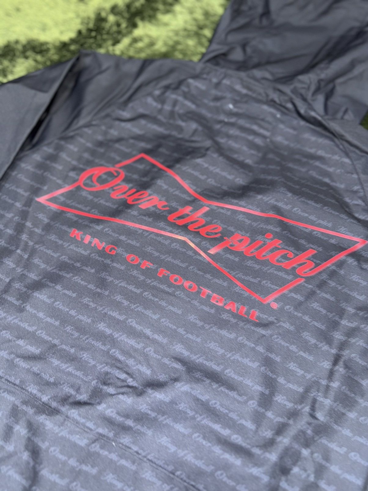 Budweiser × Japanese Brand [L] budweiser x overthepitch collaboration rain jacket black Size US L / EU 52-54 / 3 - 6 Thumbnail