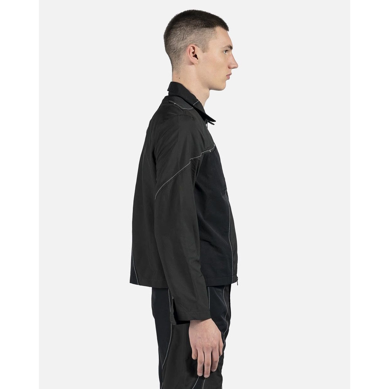 POST ARCHIVE FACTION (PAF) 4.0+ Jacket Center zip drizzler contrast stitch technical Size US M / EU 48-50 / 2 - 17 Thumbnail