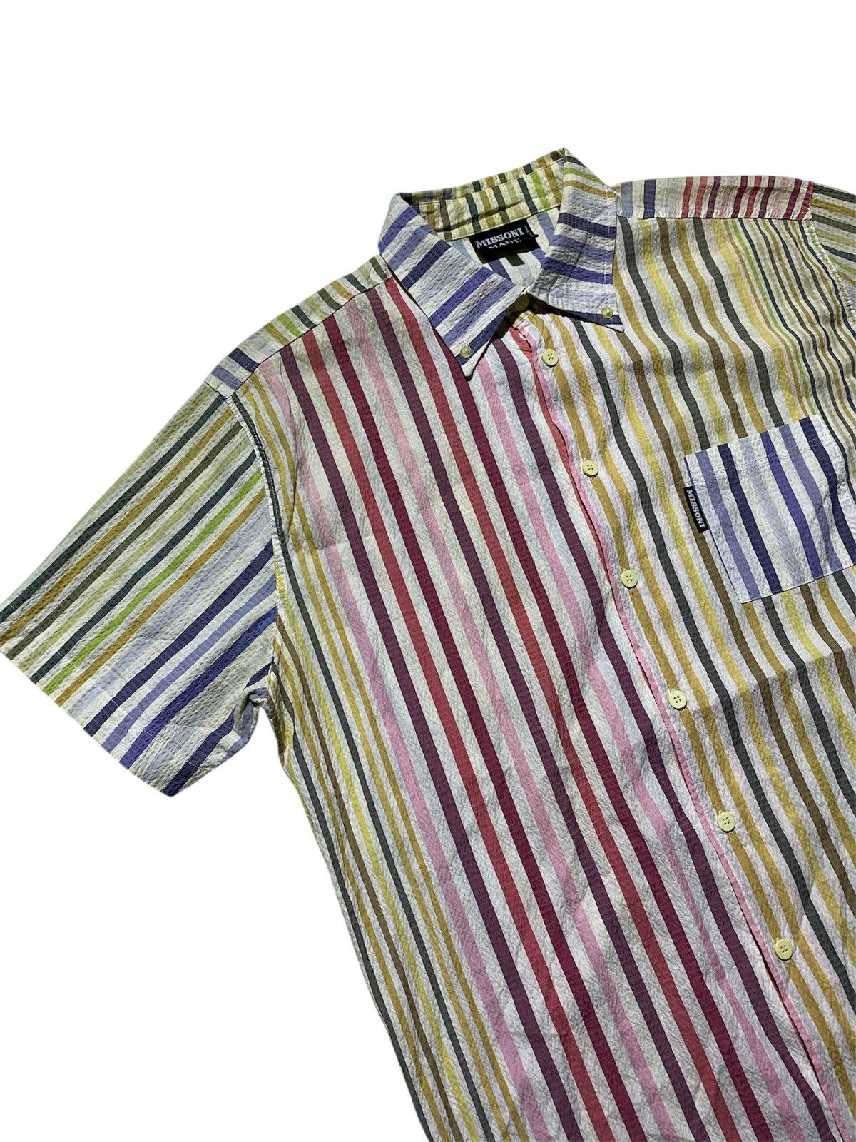 Missoni × Vintage Vintage Missoni Mare Shirts Size US L / EU 52-54 / 3 - 3 Thumbnail