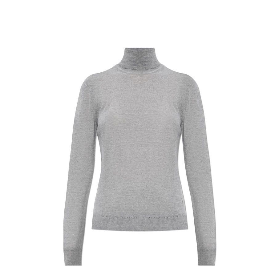 Saint Laurent Paris SAINT LAURENT Gray Wool Turtleneck Sweater New & Authentic ( Size XS / US 0-2 / IT 36-38 - 1 Preview