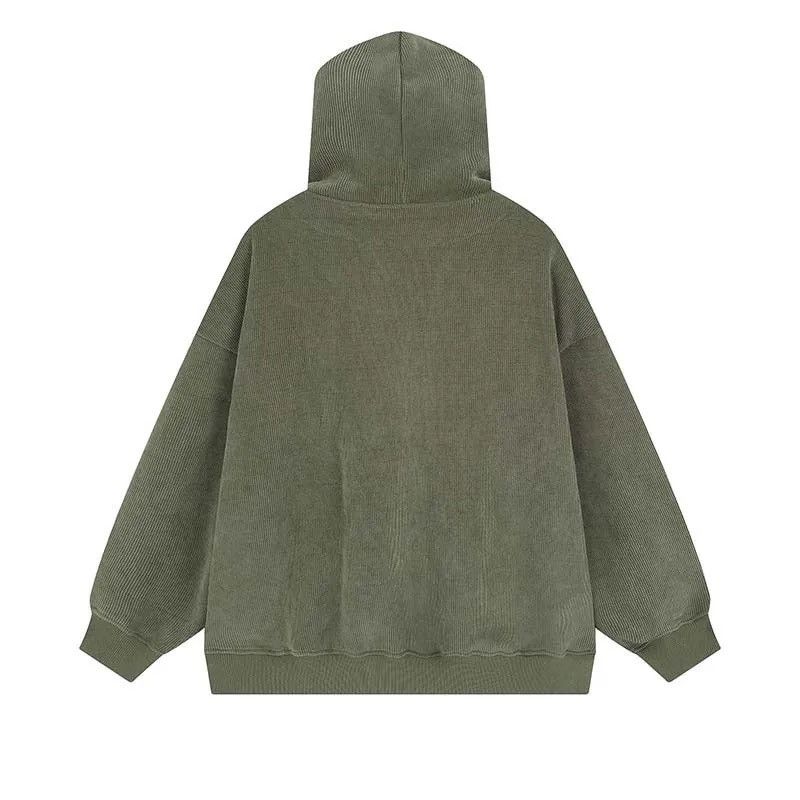 Japanese Brand × Vintage American Vintage Y2K Letter Embroidery Hoodies Couple Loose Size US L / EU 52-54 / 3 - 2 Thumbnail