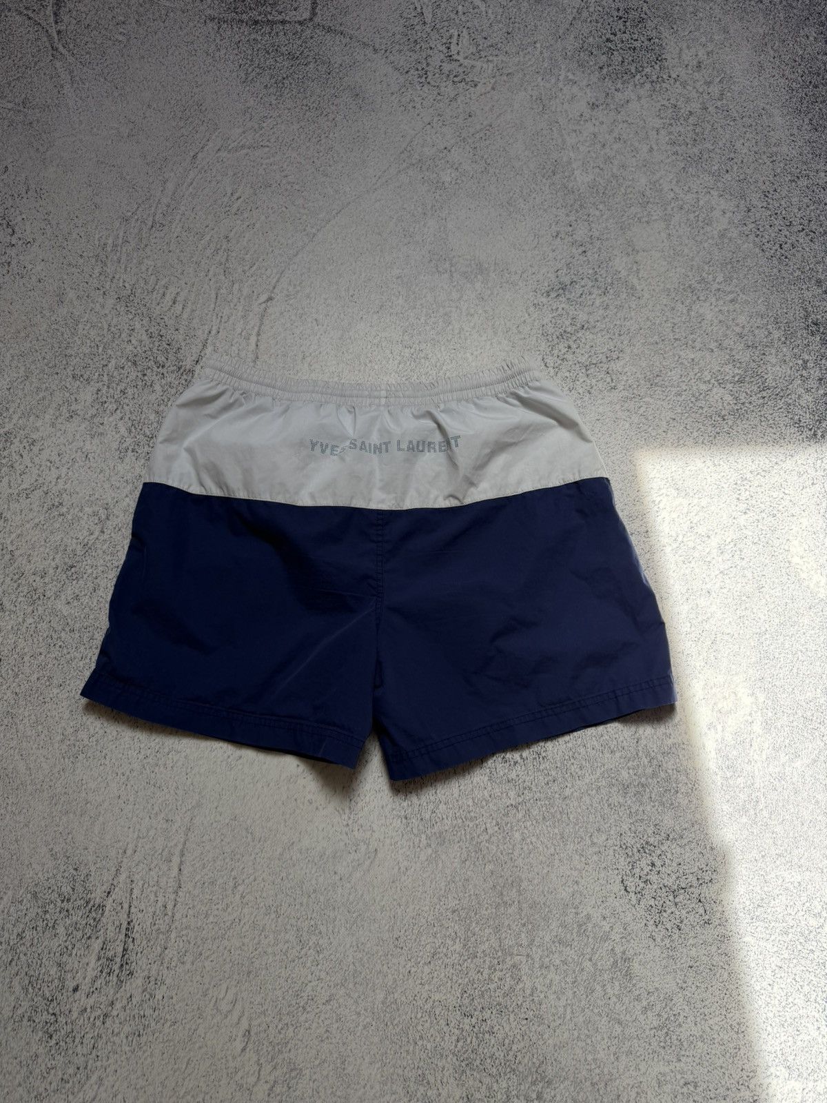 Yves Saint Laurent Vintage 90's Yves Saint Laurent Big Logo Shorts Rare Archive Size US 33 - 4 Thumbnail