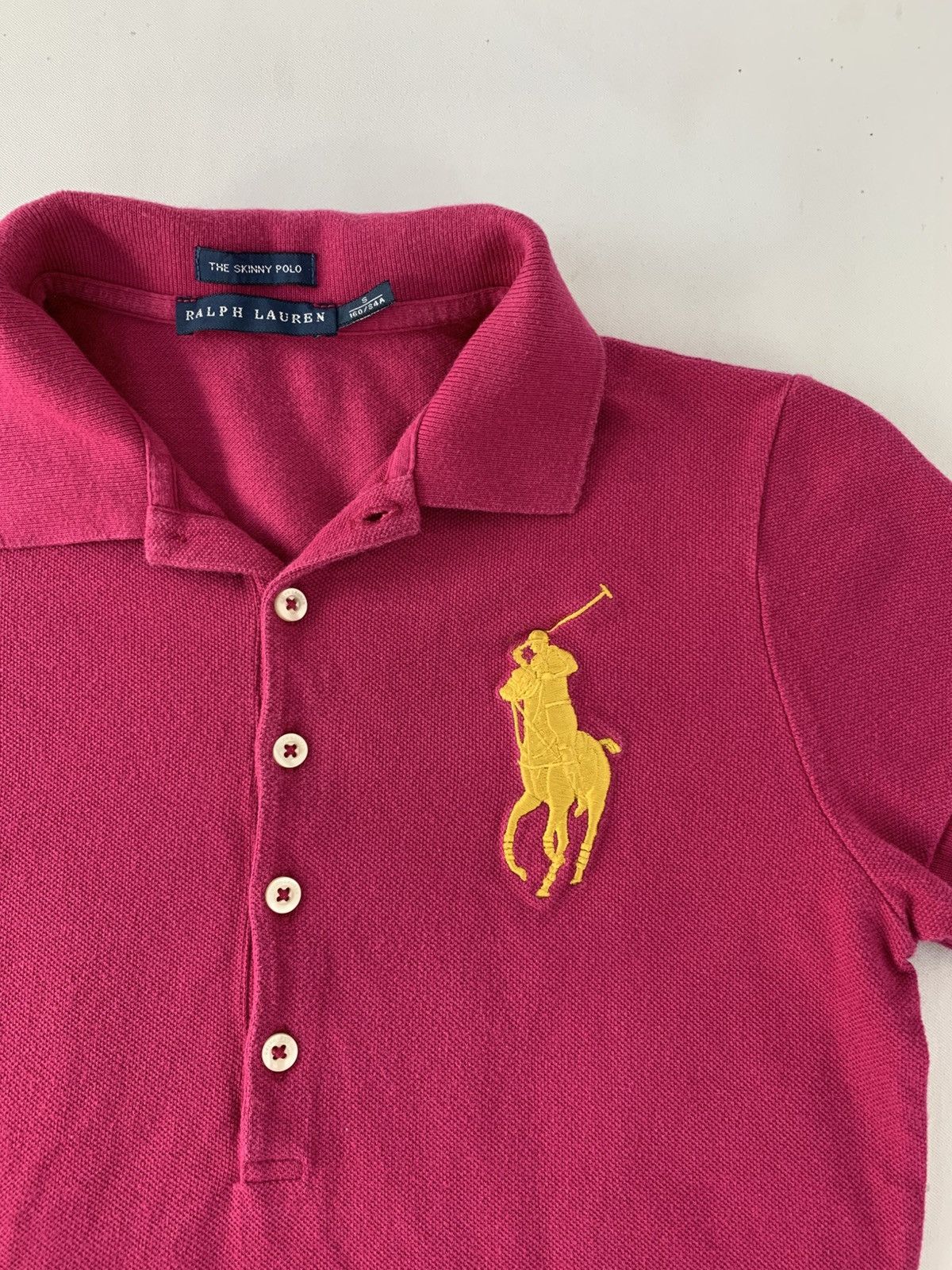 Polo Ralph Lauren Hype Polo Ralph Lauren Skinny Polo Embroidery Logo Size S / US 4 / IT 40 - 4 Thumbnail