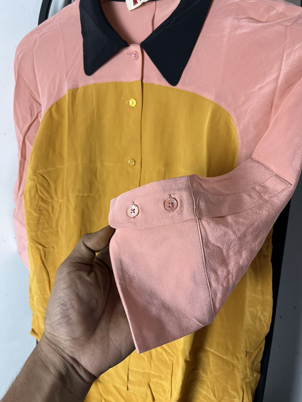 Marni Marni button ups shirt /prada/versace/dior/ Size S / US 4 / IT 40 - 4 Thumbnail
