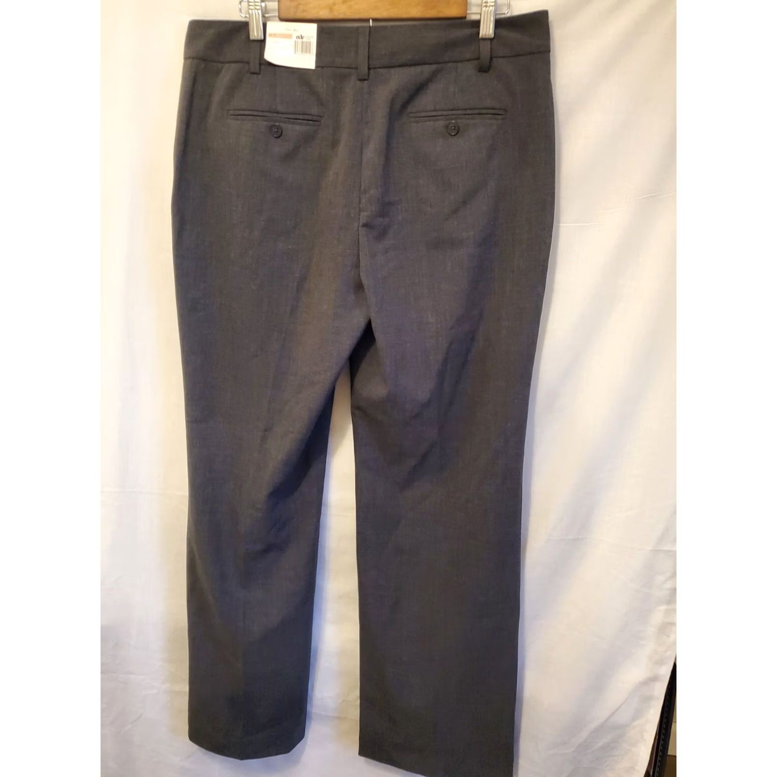 Charter Club Charter Club Tummy Slimming Wide Leg Pants Dark Grey Womens Sz 12 Office Size 34" / US 12 / IT 48 - 7 Thumbnail