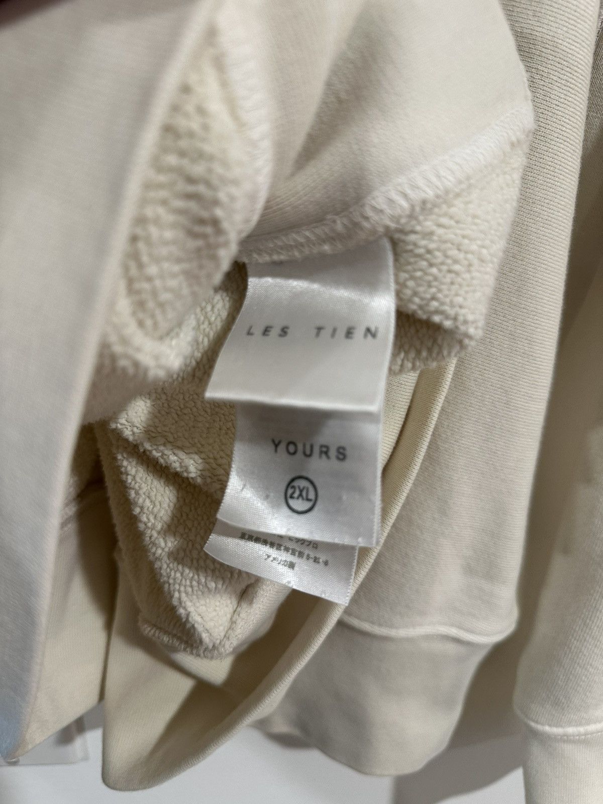 Les Tien Les Tien crop crew in ivory Size US XXL / EU 58 / 5 - 5 Thumbnail