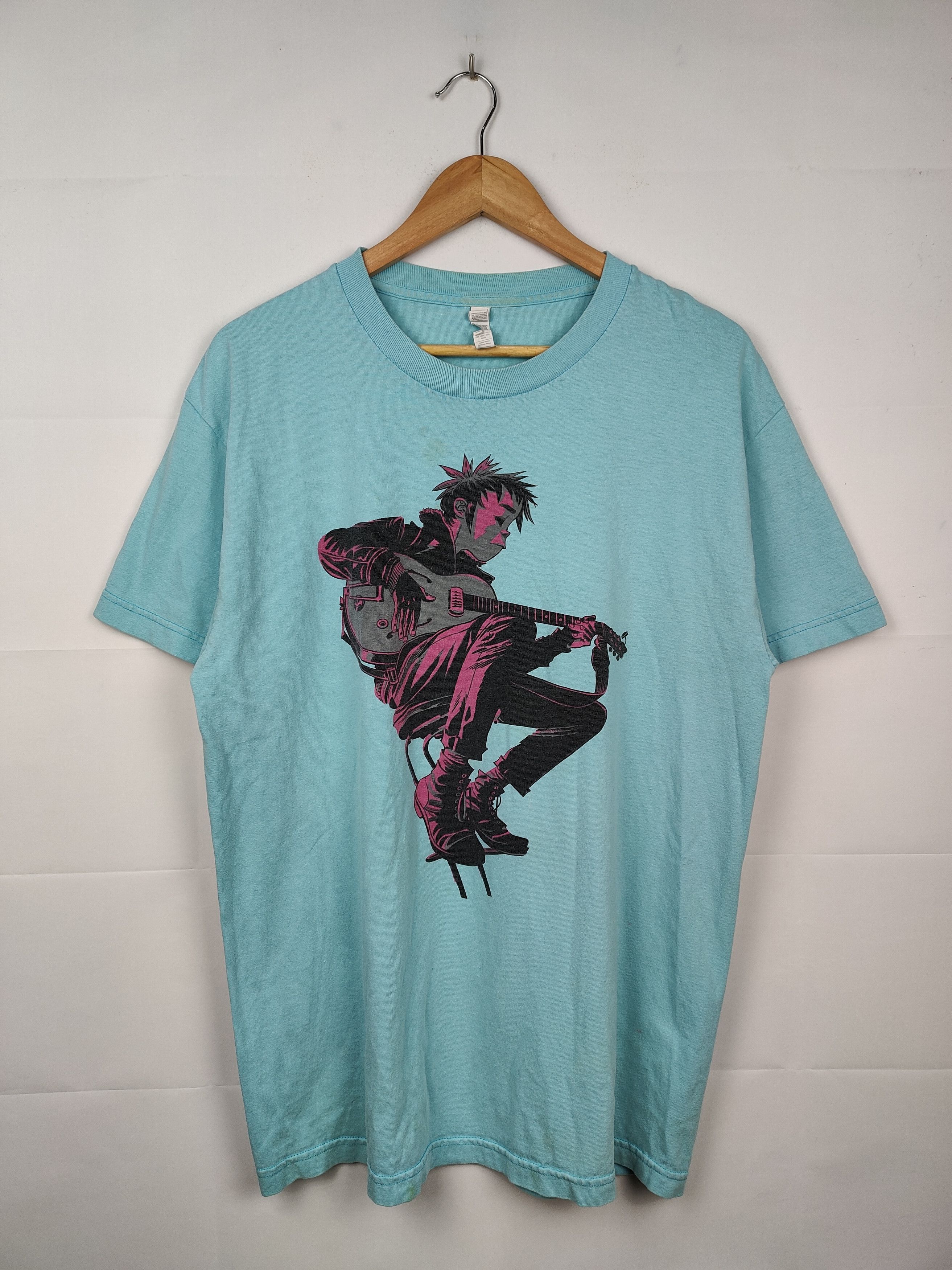 Band Tees × Vintage Vintage Gorillaz Band Shirt Size US L / EU 52-54 / 3 - 1 Thumbnail