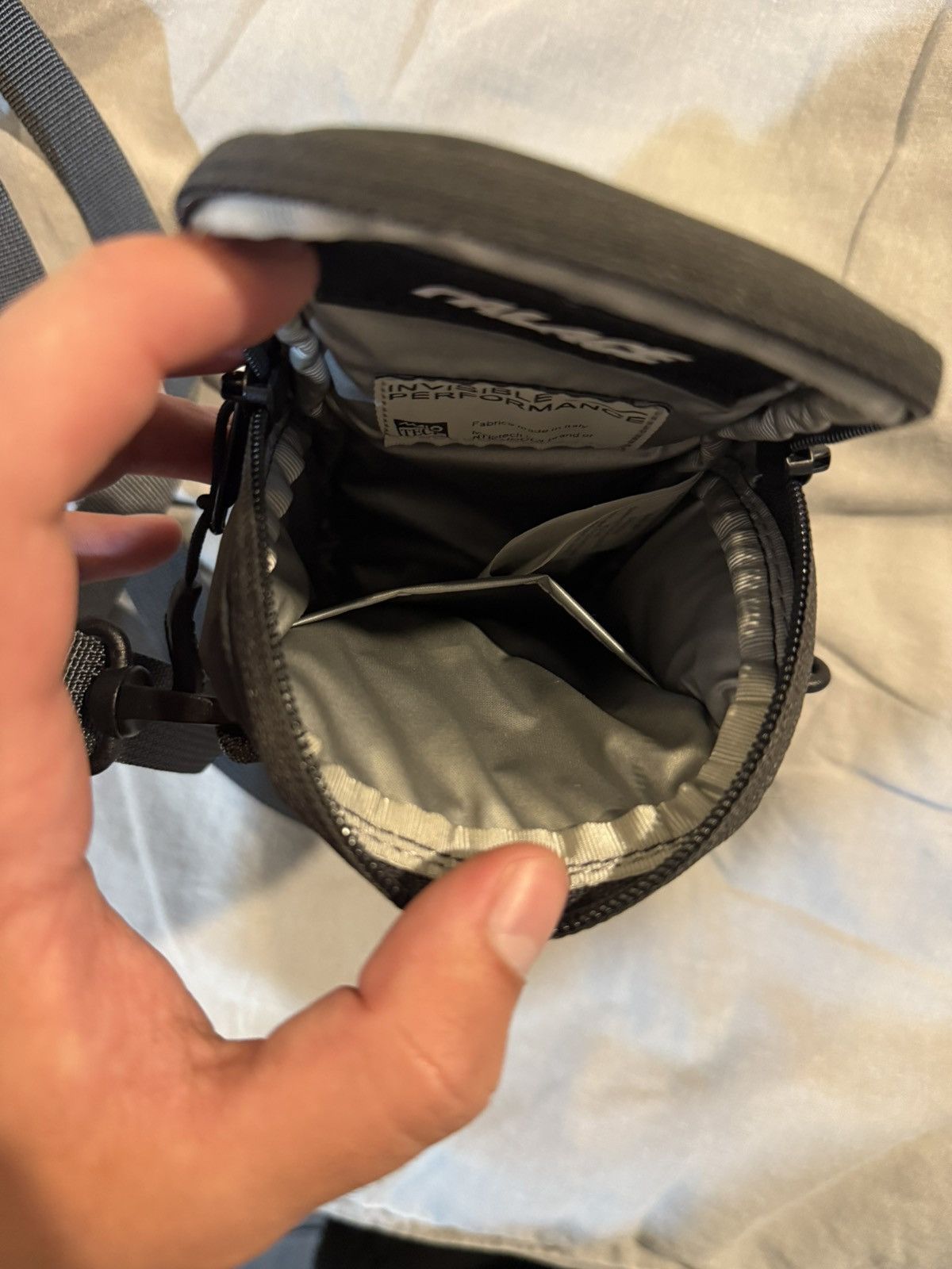 Palace Palace Deflecto Sling Sack Black Reflective Crossbody