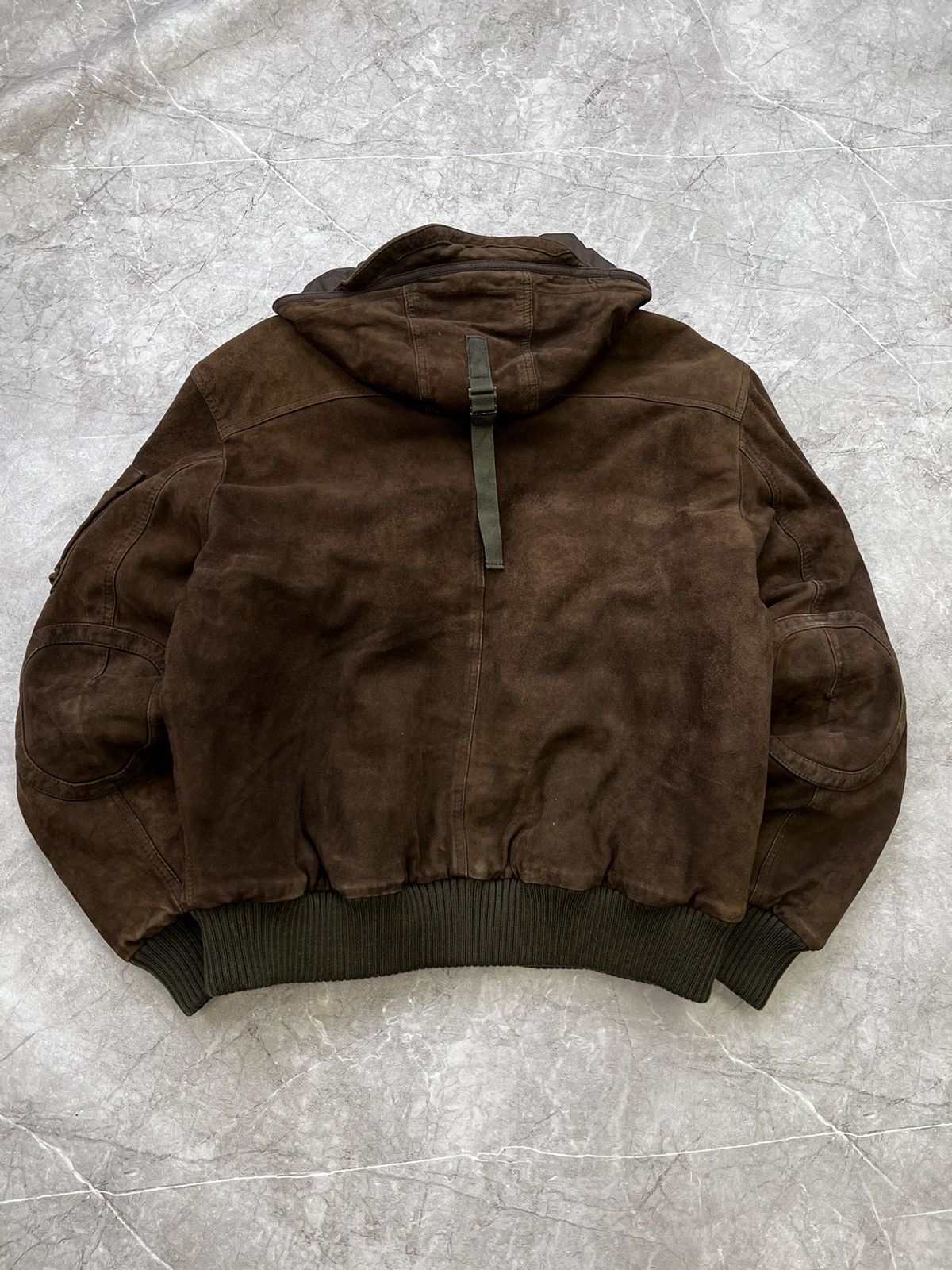 If Six Was Nine × Japanese Brand × Le Grande Bleu (L.G.B.) Avant Garde If Six Was Nine Style SUEDE HOOD JACket Size US L / EU 52-54 / 3 - 9 Thumbnail