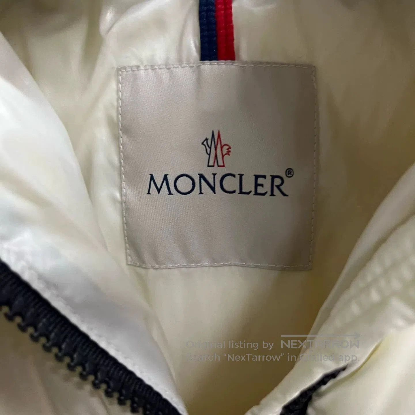 Moncler moncler white detachable hooded down jacket. Size US S / EU 44-46 / 1 - 2 Thumbnail