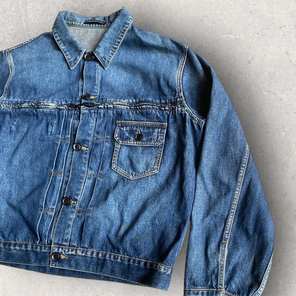 Yohji Yamamoto SS21 Zip Denim Jacket Size US M / EU 48-50 / 2 - 3 Thumbnail