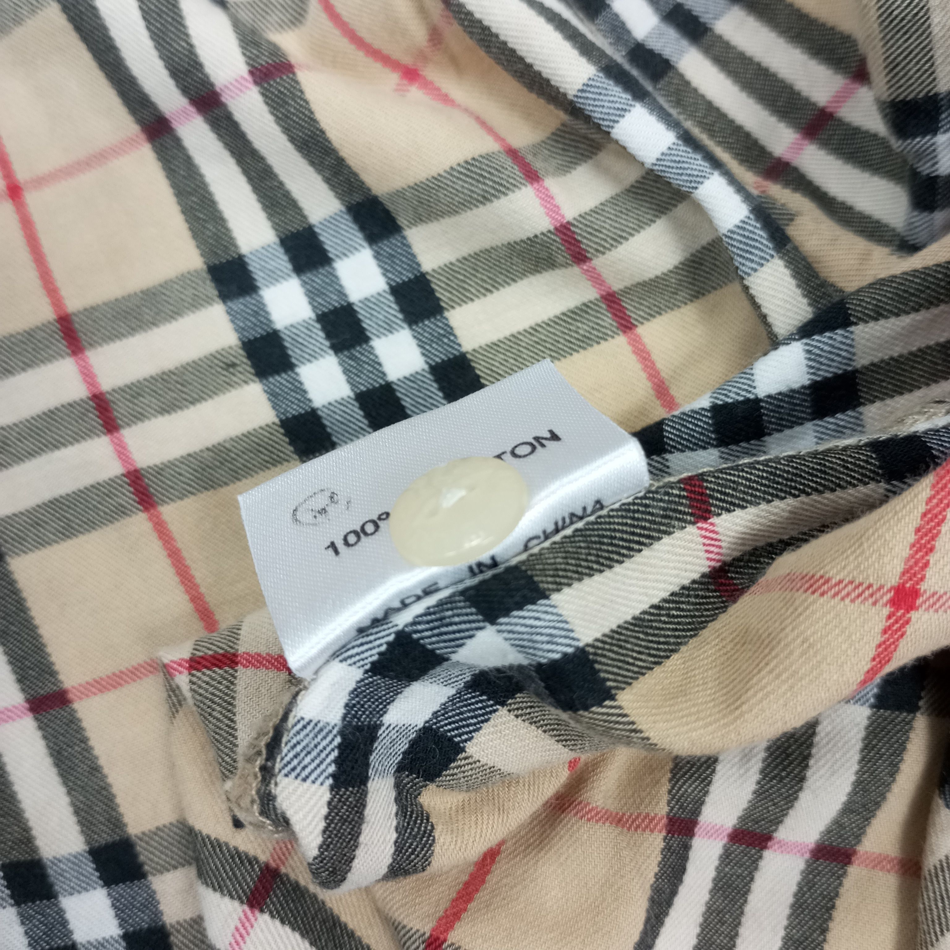 Burberry × Vintage Burberry London Luxury Brand Fashion Style Nova Check Shirt Size S / US 4 / IT 40 - 6 Thumbnail
