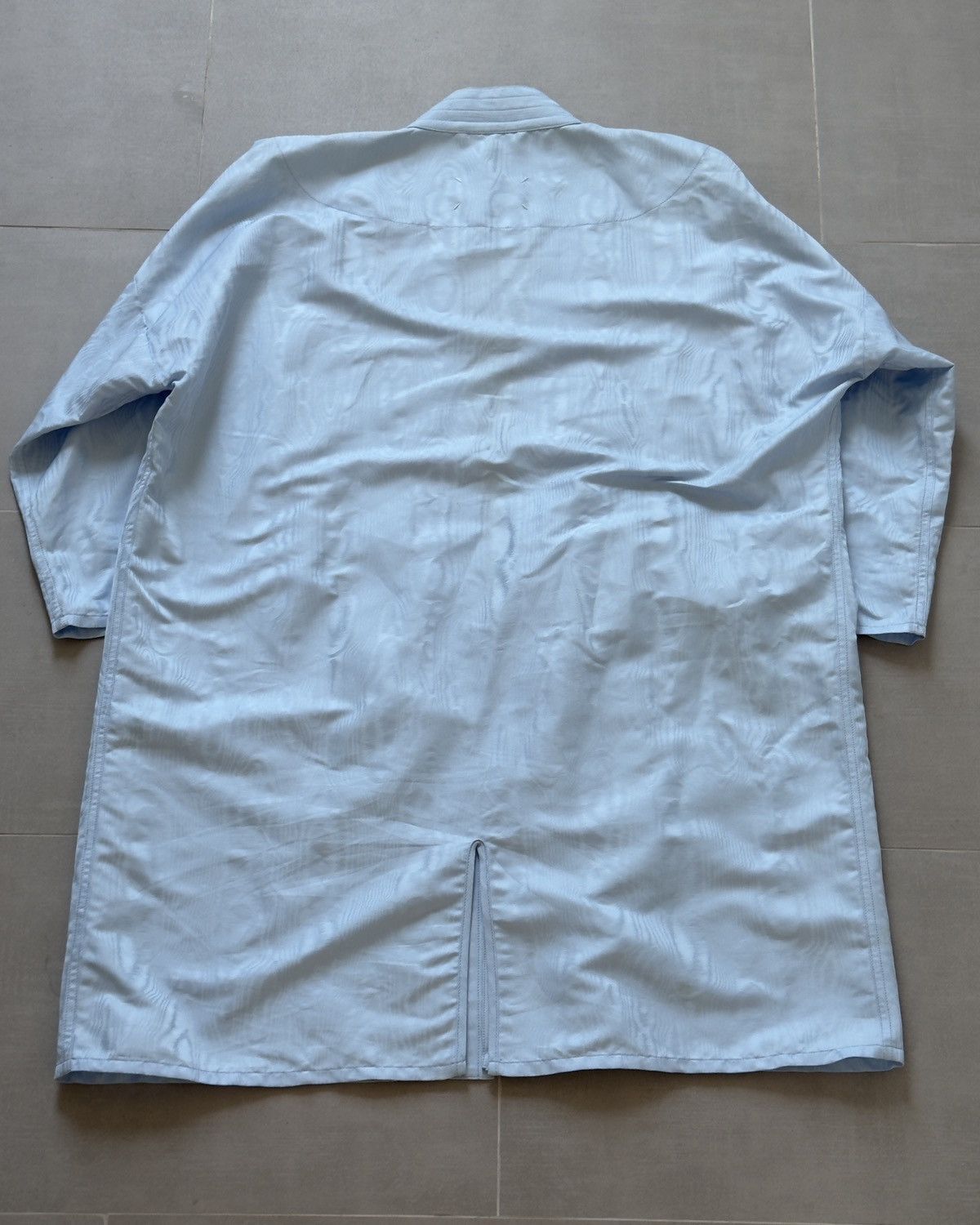 Madison Margiela Baby Blue Kimono Style Shirt