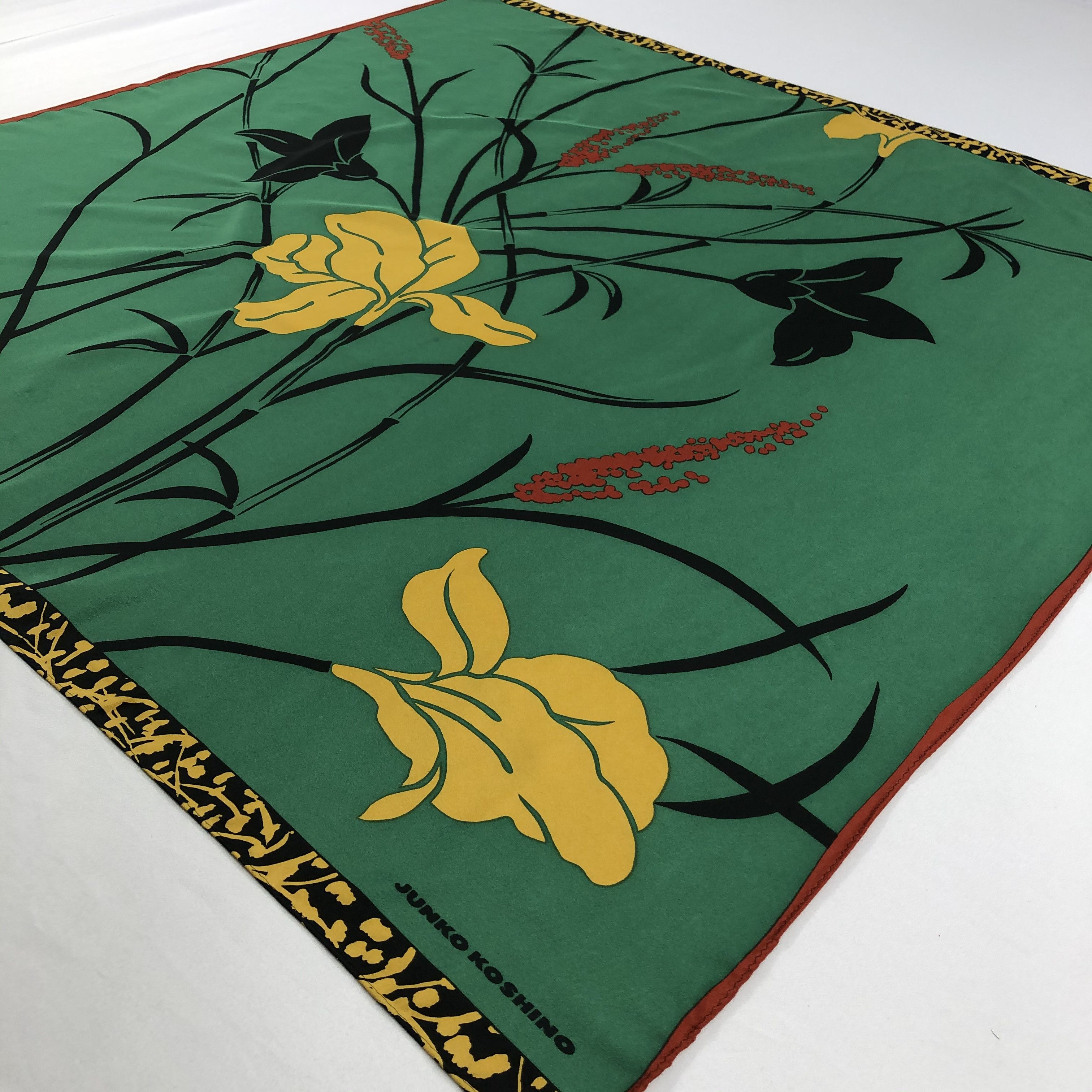 Vintage Vintage Junko Koshino Silk Scarf Size ONE SIZE - 3 Thumbnail